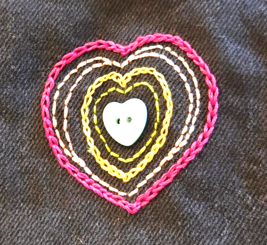 Decorative Mending by Hand Workshop, Sept 13 @ 10:30am**