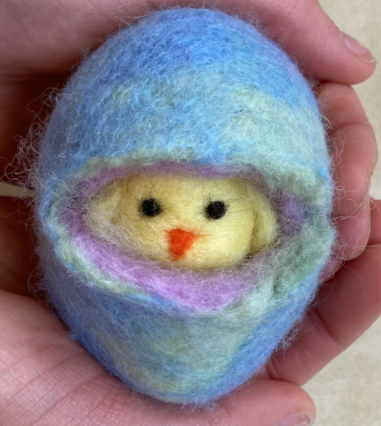 Felted Easter Eggs; Sat, Apr 4 @ 10:00am