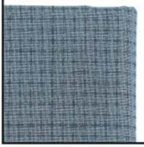 5mm Grid Sashiko cloth, denim blue - large panel