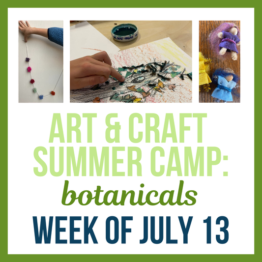 Summer Camp; July 13-17 -- Botanicals & Multimedia