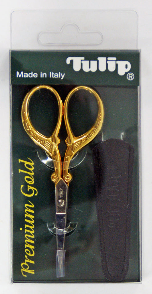 Tulip Premium Gold 3.75" scissors