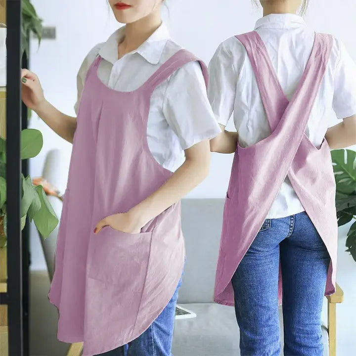 Artist Apron, cotton & linen