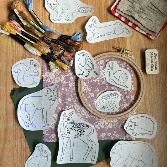Forest Critters - Stick & Stitch Embroidery Patterns
