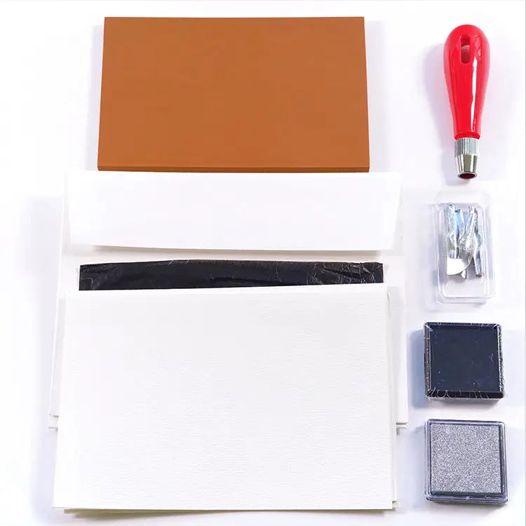 Beginner Block Printing Carving Kit