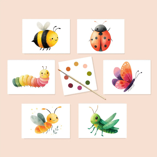 Bugs: All-in-one Mini Watercolor Kit