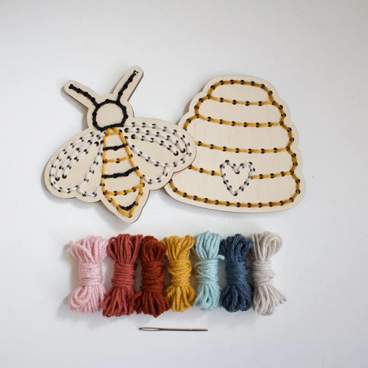 Honey Bee Kids' Embroidery Kit