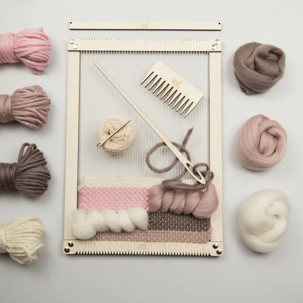 Wool Couture Weaving Loom Kit - Millenial