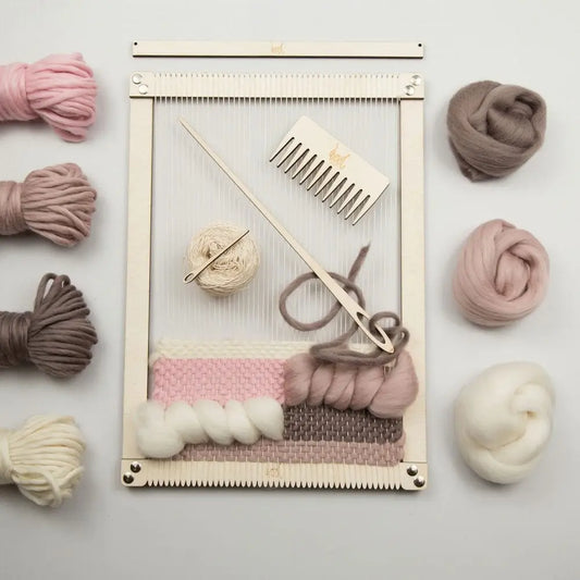 Wool Couture Weaving Loom Kit - Millenial