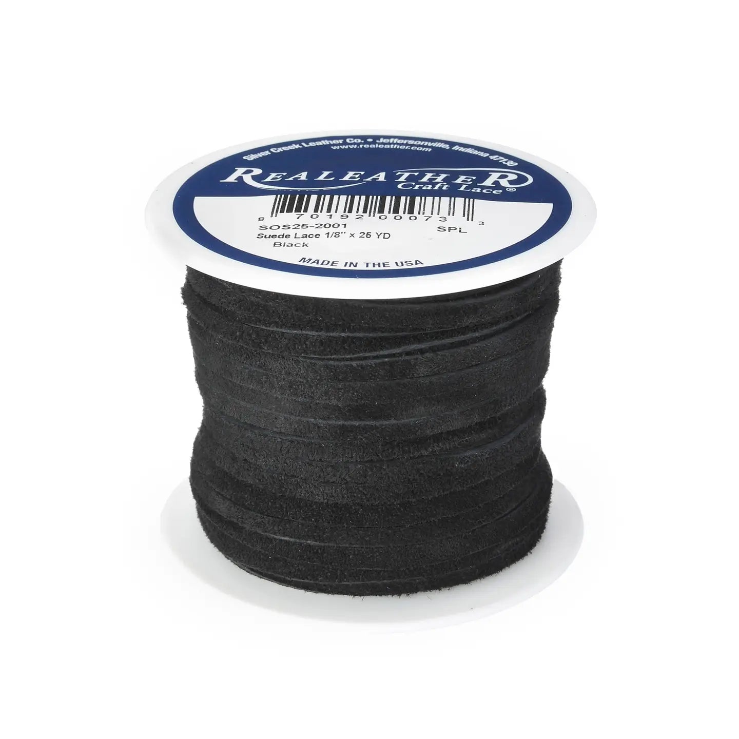 Black - Suede Lace Spool