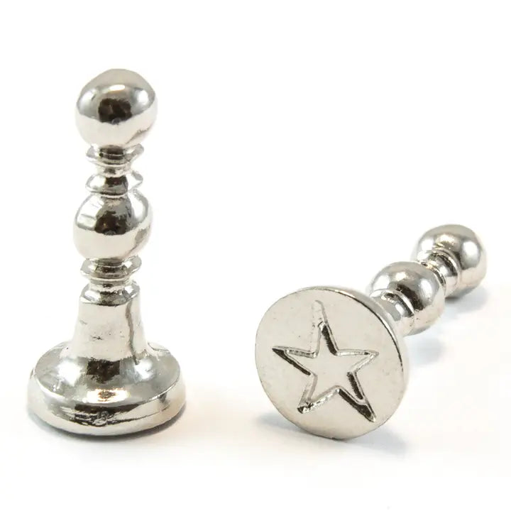 Black Star with Silver - Wax & Ink Sealing Kit