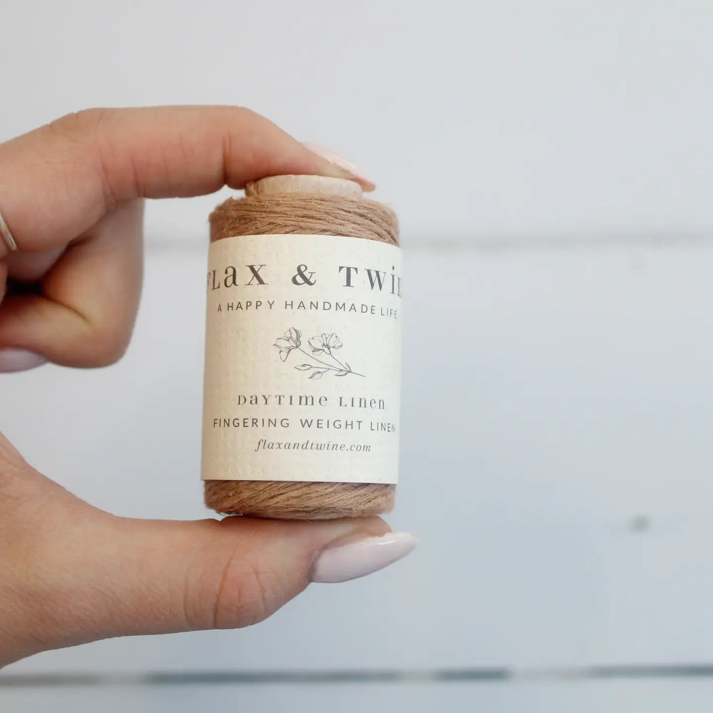 Flax & Twine Linen Fingering weight mini (49 yards / 20 g)