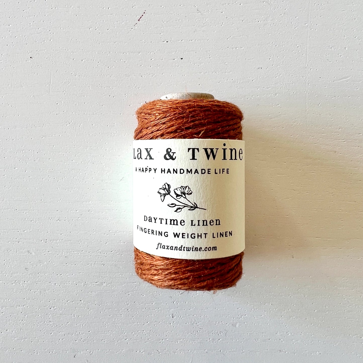 Flax & Twine Linen Fingering weight mini (49 yards / 20 g)