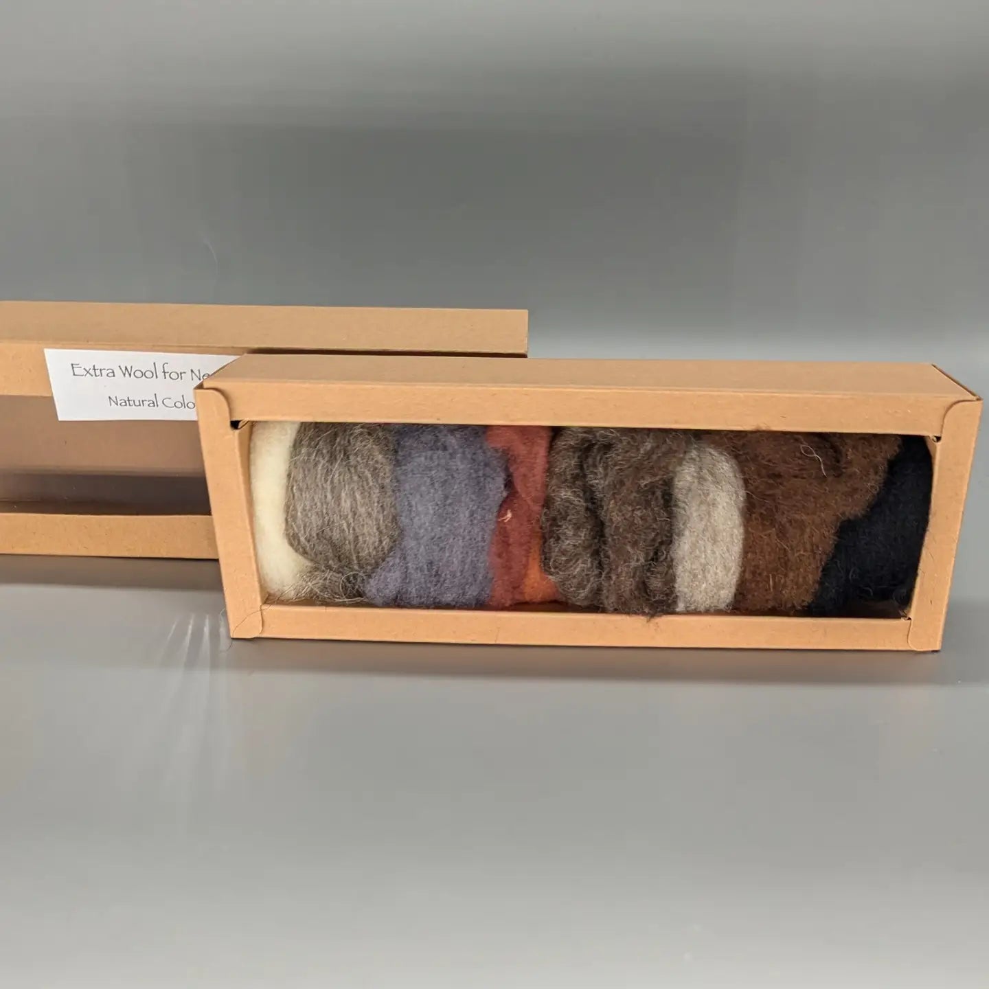 Colorful Roving Medium; Earth tones (8 colors)