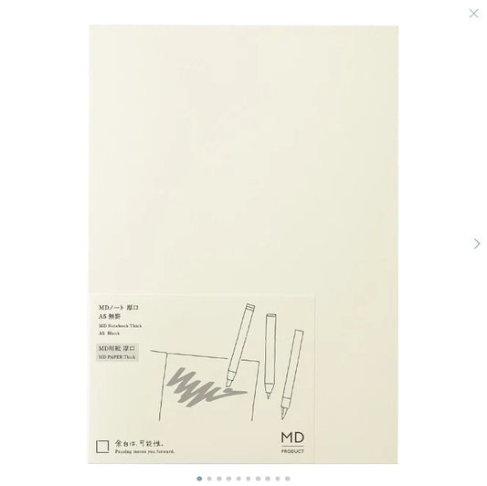 MD Notebook A5 Thick Blank A