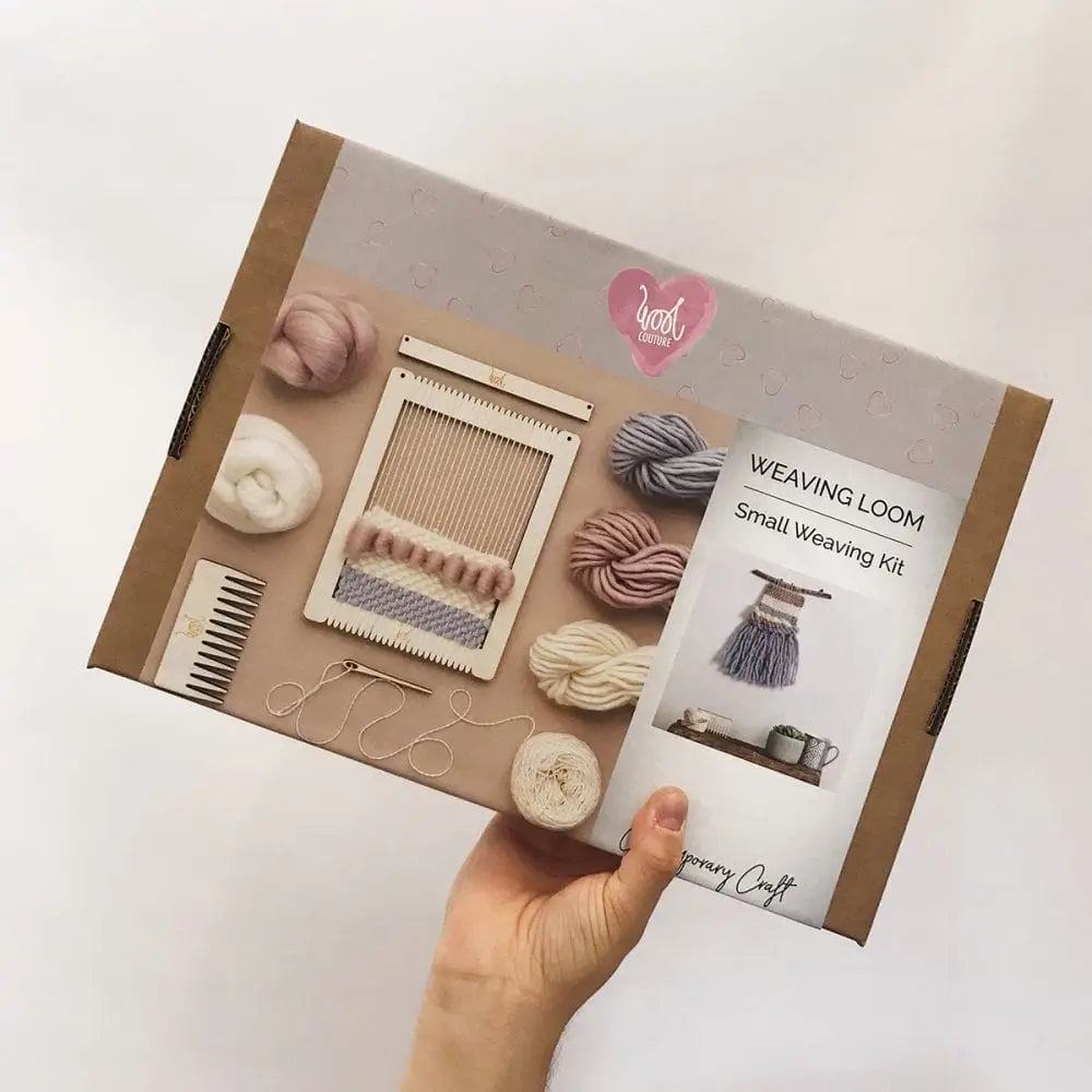 Wool Couture Small Weaving Kit - Ocean