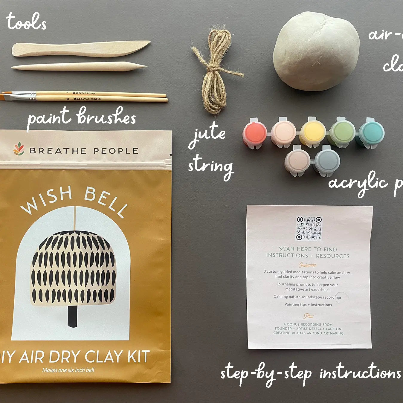 DIY Clay -- Wishing Bell