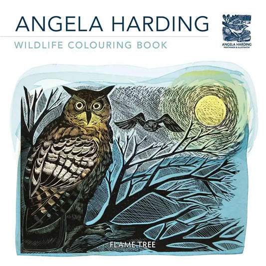 Angela Harding Wildlife Mini Coloring Book