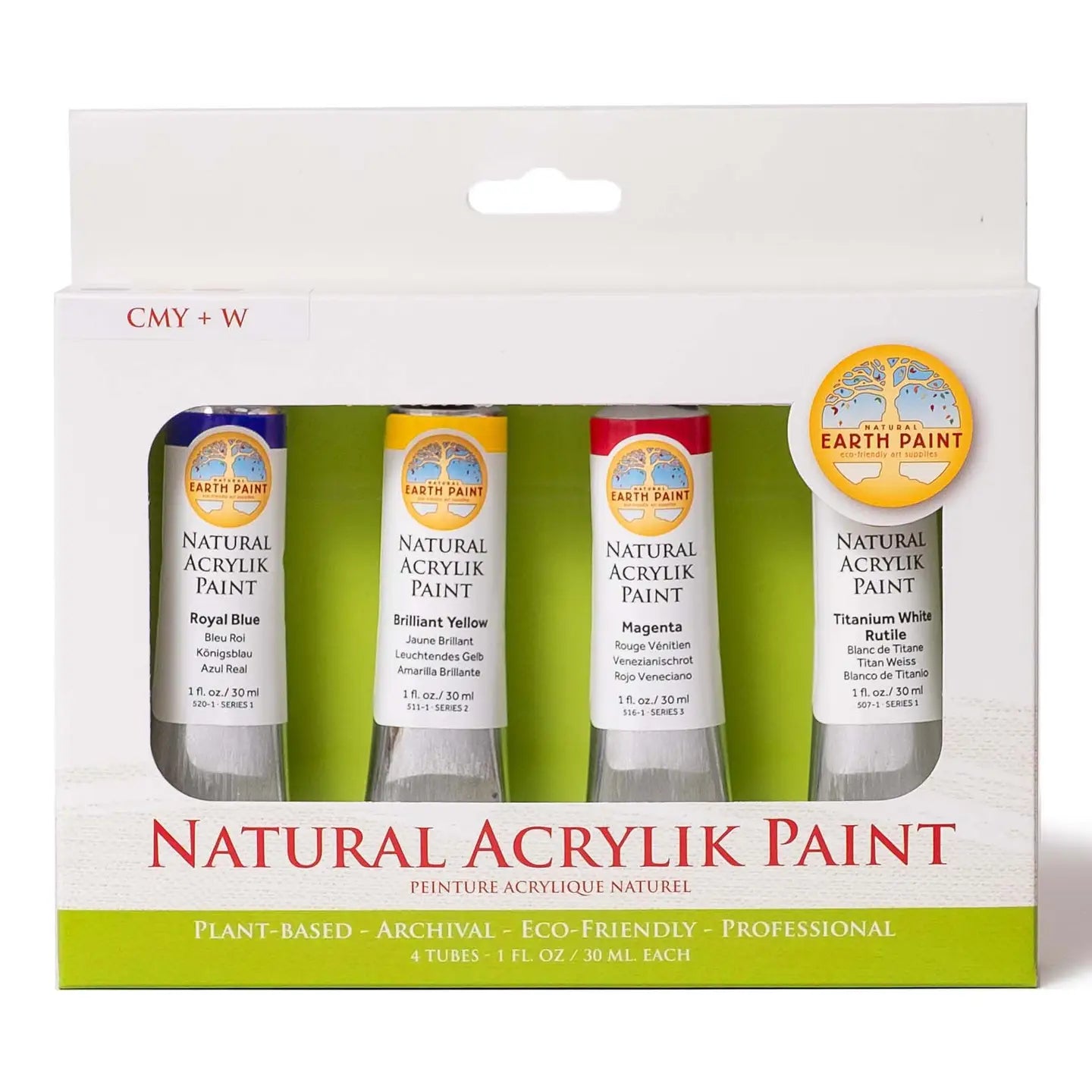 Natural Earthy Acrylic CMY Set