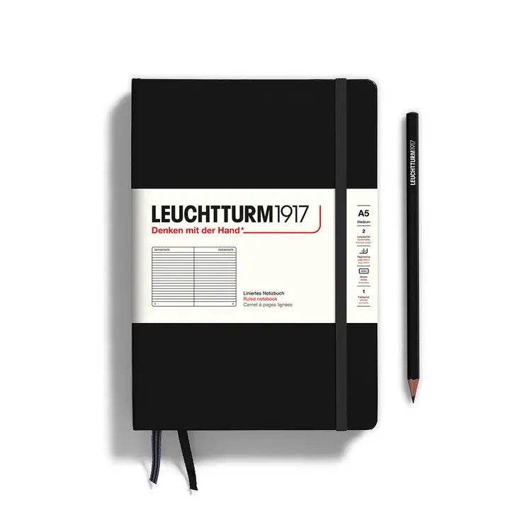Ruled - LEUCHTTURM1917 A5 Hard Cover