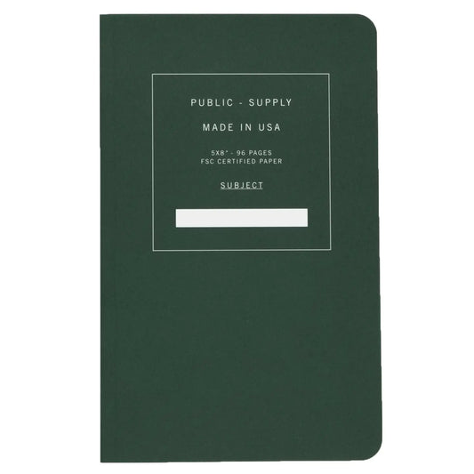 Public Supply 5x8 Notebook