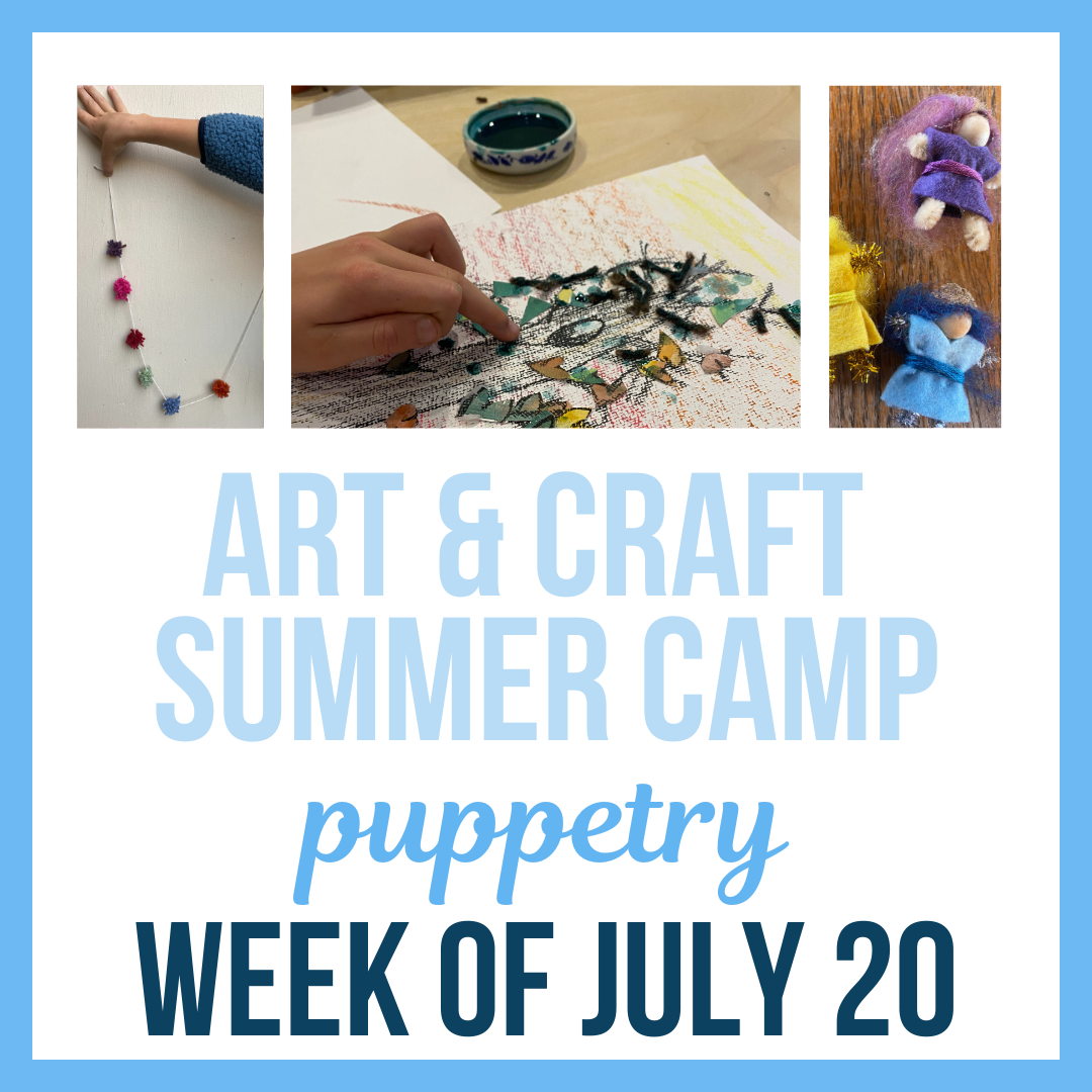 Puppetry Summer Camp; July 20-24
