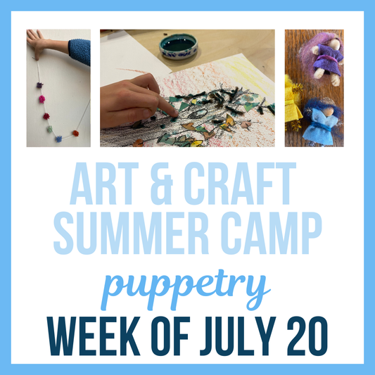 Puppetry Summer Camp; July 20-24